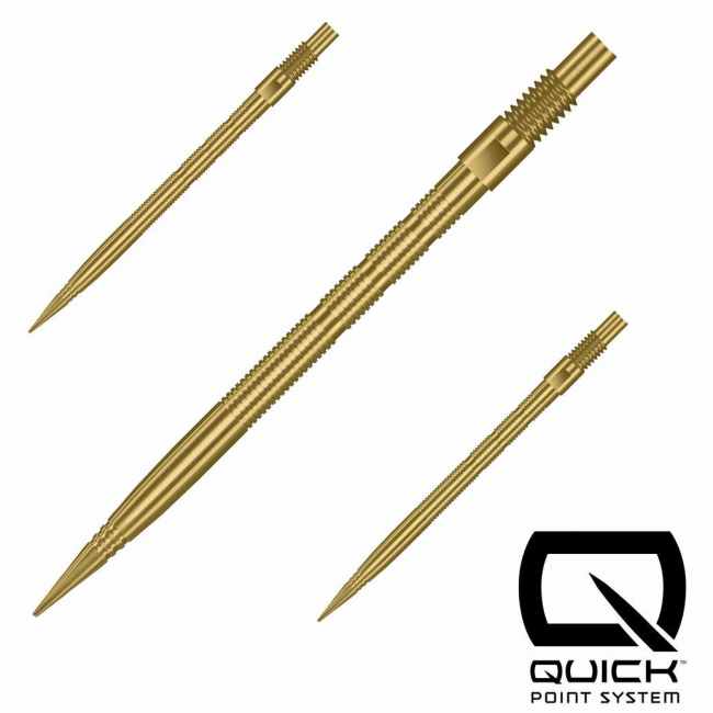 HARROWS Micro Grip Quick Points - Gold